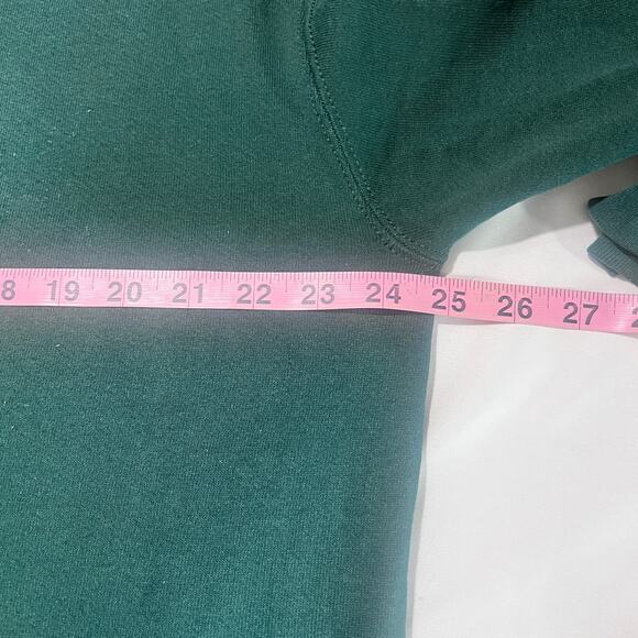 Munsingwear Vintage Sweatshirt XL Green USA Made 80s 90s Distressed Crewneck - Picture 5 of 14